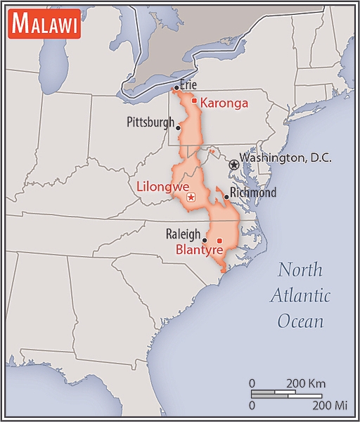 <p>slightly smaller than Pennsylvania</p>